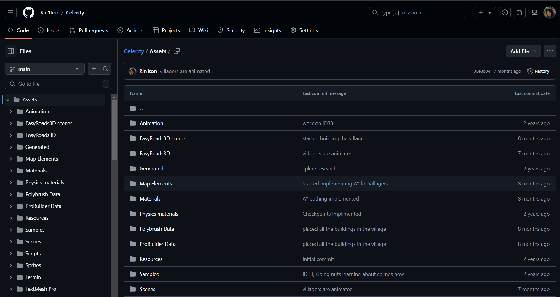 Celerity Github page