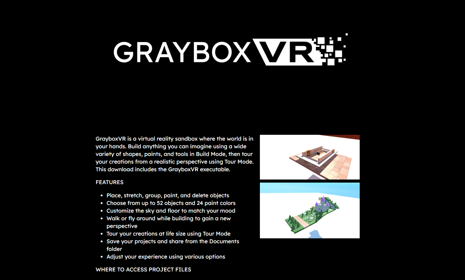 GrayBox Itch.io page