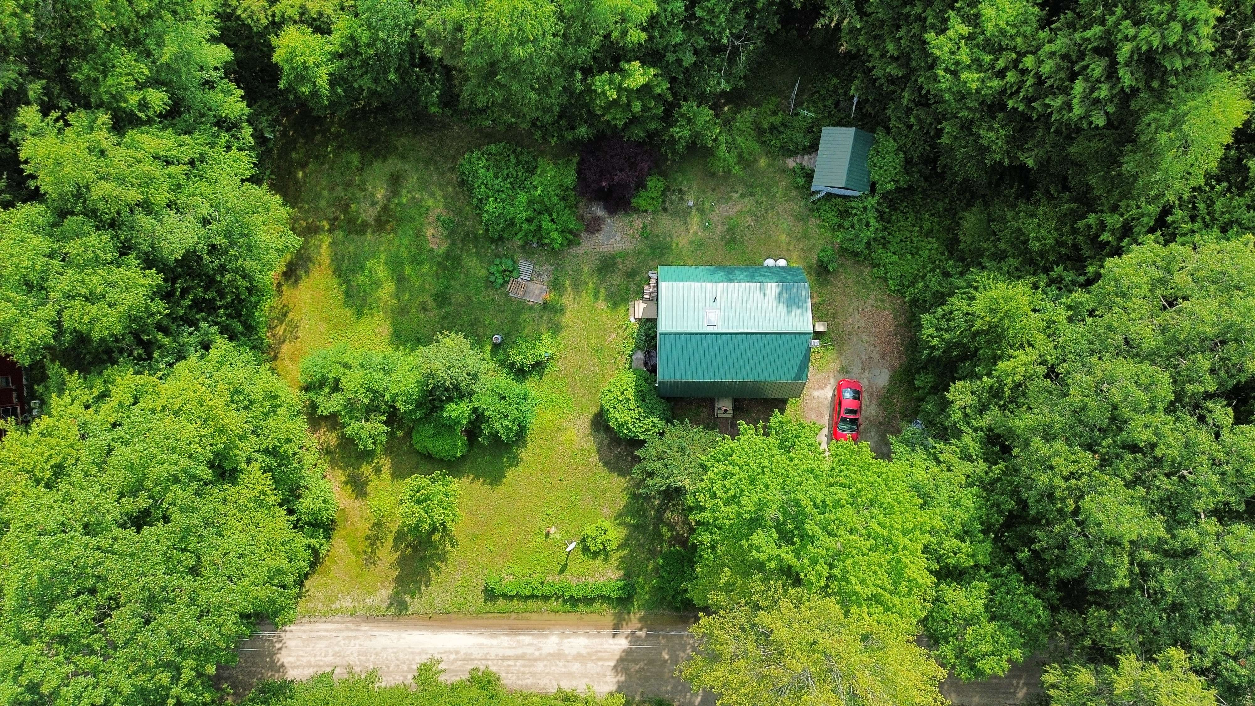 bird's eye view of my house
