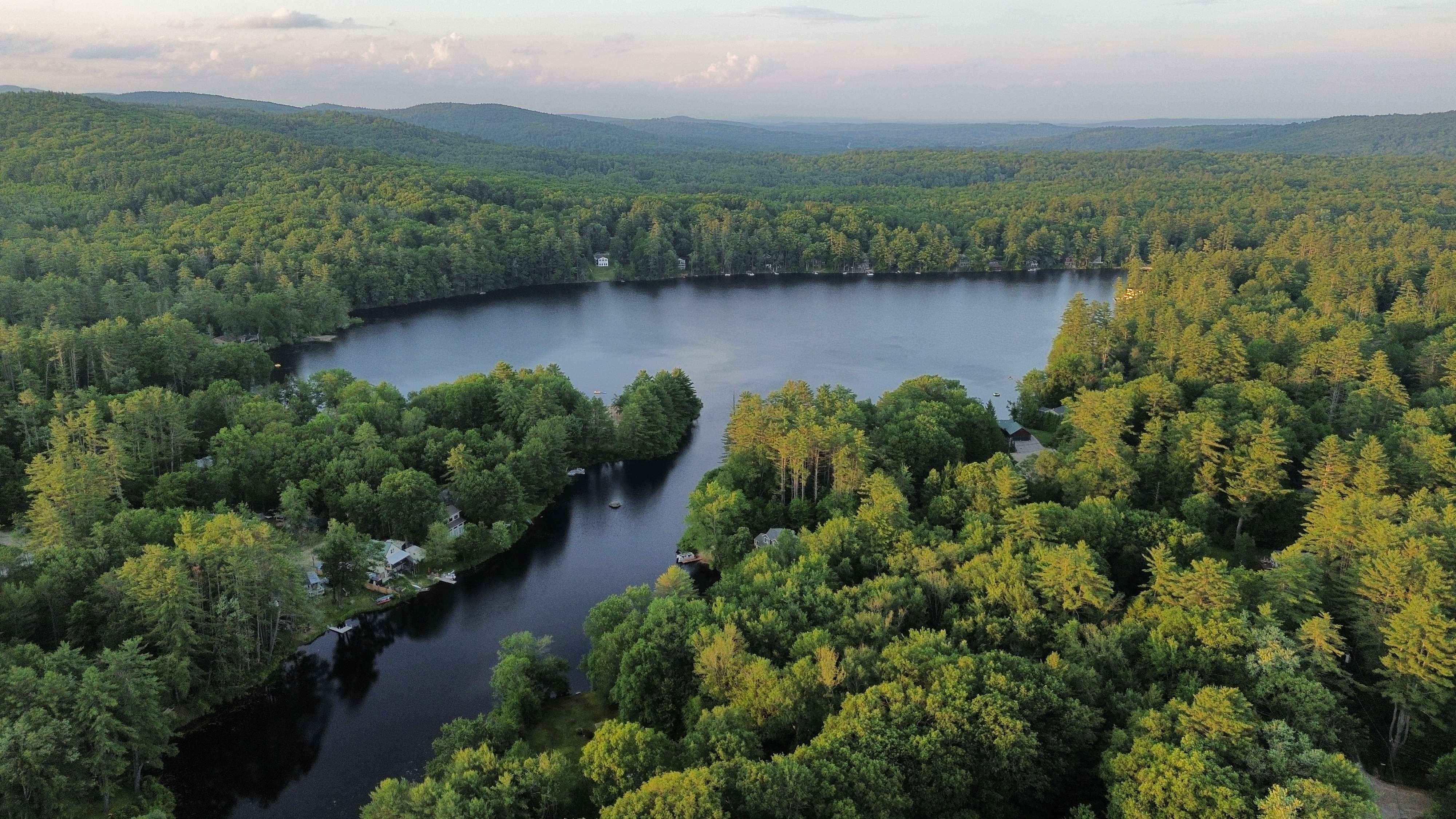 view of the lake